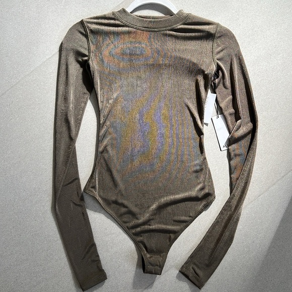 Alix NYC Olive Delevan Long Sleeve Bodysuit! NWT! - Picture 1 of 13